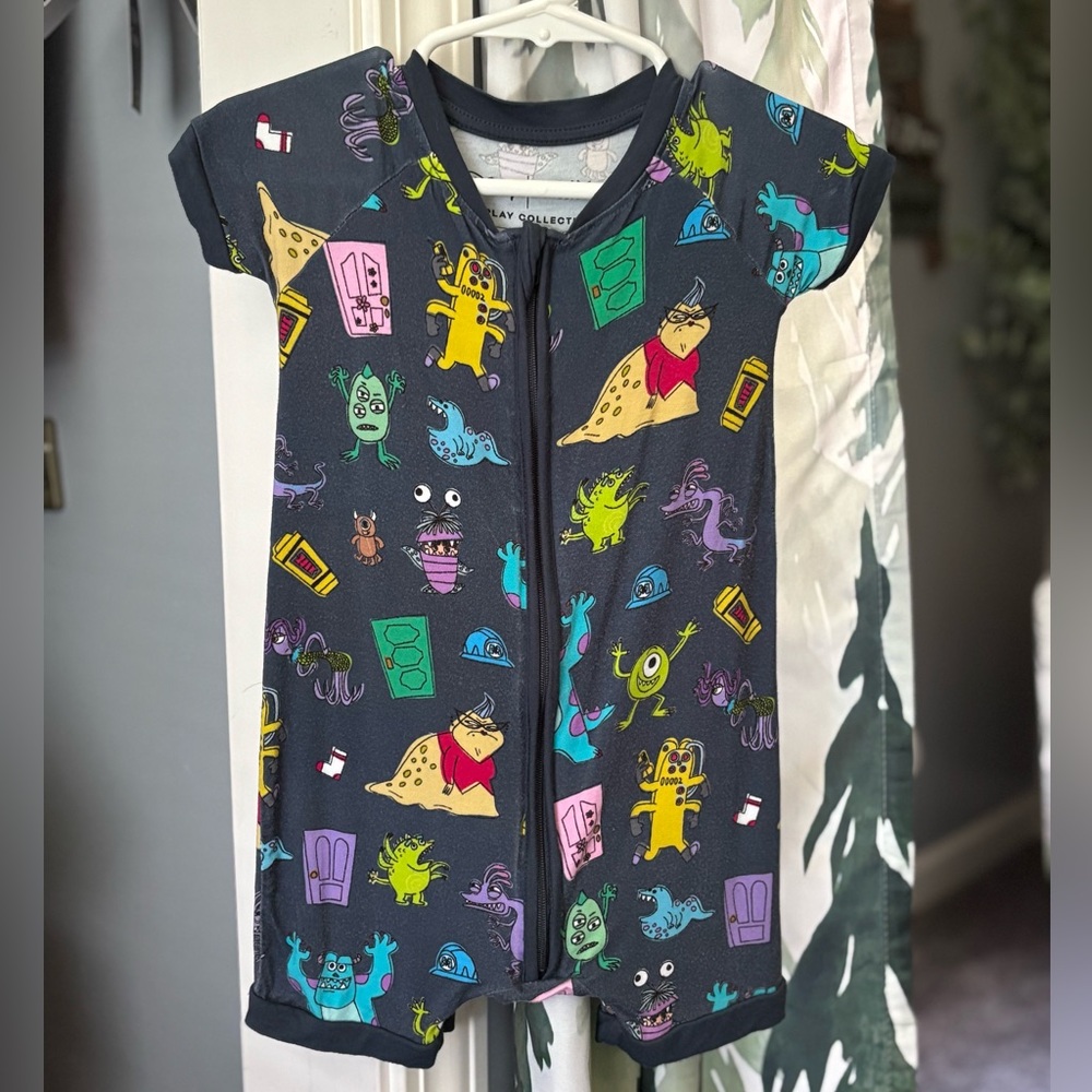 Little Sleepies Monsters Inc Shorty 12-18